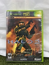 Halo 2 Two Microsoft Xbox 2002 Tested Working game and case ship fast vintage