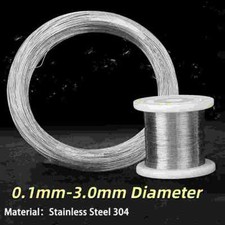 0.1mm-3.0mm Diameter Stainless Steel 304 Binding Soft Steel Wire Garden DIY Wire