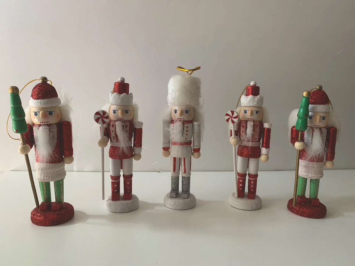 Wooden best sale nutcracker ornaments