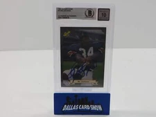 BO JACKSON SIGNED 1987 CLASSIC GAME #15 ROYALS AUBURN BGS BAS SLAB AUTO 10