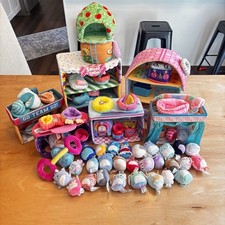 Squishmallow Lot Mini Squishville Playset Bundle Accessories And Houses