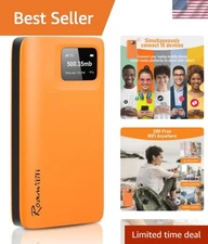 RoamWiFi 4G LTE Mobile Hotspot: Ultimate Portable Internet Solution with 10GB...