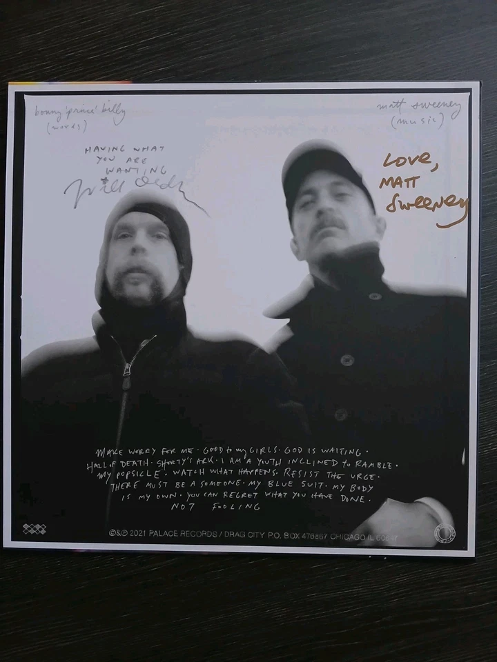 Matt Sweeney & Bonnie 'Prince' Billy Superwolves 2021 Palace PR71 Poster Signed - Image 2 of 4