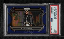 2023 Panini Prizm WWE Blue Prizm 77/199 Blair Davenport #38 PSA 9 MINT 00rs