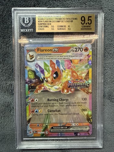 Flareon ex graded BGS 9.5 for sale on eBay