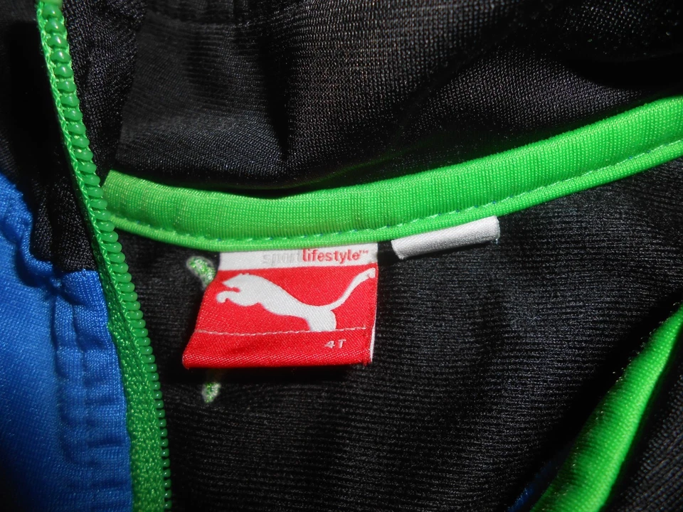 CUTE PUMA SIZE 4T BOYS JACKET ZIPPER FRONT w/ POCKETS NICE - Image 2 of 4