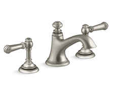 Kohler K-72759-4-BN Artifacts Bathroom Widespread Faucet Lever Handles Nickel