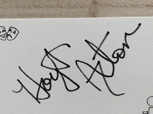 Hoyt Axton signierte Karteikarte - Bild 3 von 6