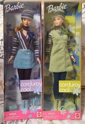 1999 CORDAROY COOL BARBIE (LOT of 2) #24658 & #24659