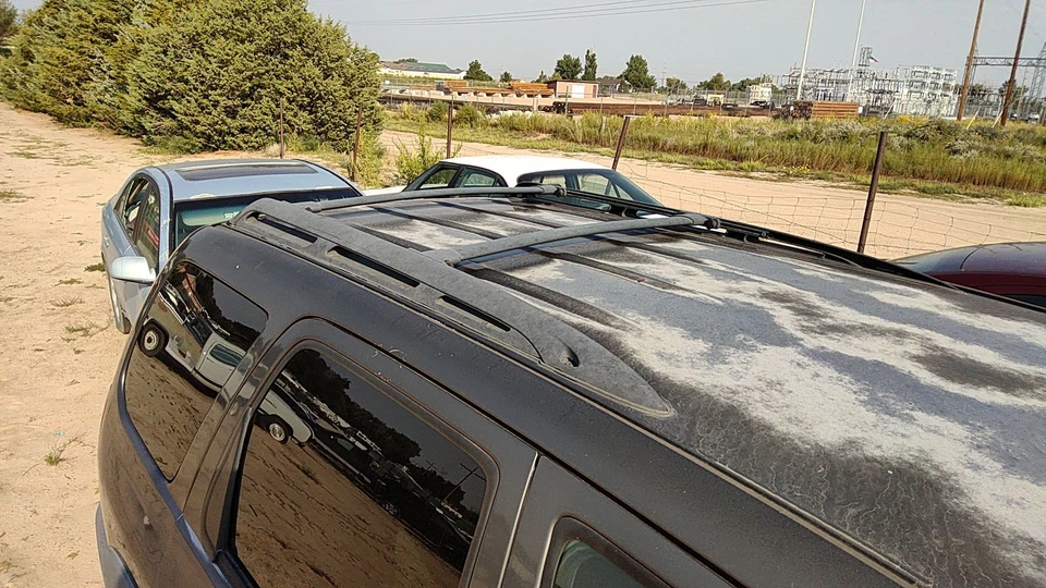 2005 Mazda Tribute Luggage Rack Cross Bars Only Oem Roof - Image 2 of 3
