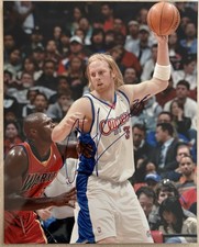 Chris Kaman Signed Autographed 8x10 Photo Los Angeles Clippers