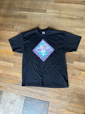 Vintage Black T Shirt XL New 90s Oregon Air Fair Single Stitch