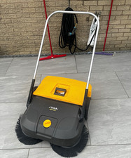 STIGA SWP 475 Manual Push Sweeper Outdoor Garden Yellow/Black
