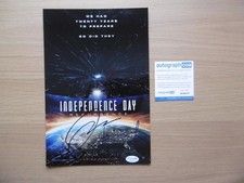 Independence Day Emmerich Goldblum Hemsworth autograph signed 20x30 cm photo ACOA
