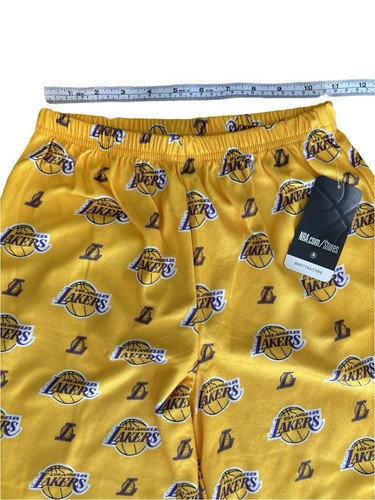 NBA Kids Pajama Pants Los Angeles Lakers NBA Sleepwear Bottoms Gold Purple 8 - Picture 5 of 6