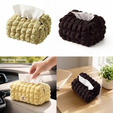 Car Tissue Box Auto Tissue Organizer Napkin Dispenser