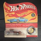 Hot Wheels Redlines Python Brown Diecast Car 1:64 1968 w/ Collector's Button
