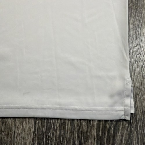 Oakley Mountain Dye Hydrolix Polo Shirt Mens MEDIUM Red White Golf Performance - Picture 10 of 10