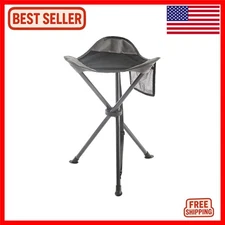 Luxury Tall Folding Tripod Stool – Ultimate Comfort for Camping, Hiking, and ...