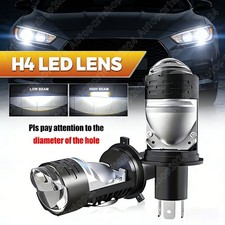 2x H49003 Bi-led Led Projector Lens Hi-lo Beam Headlight Bulbs Retrofit Lhd A