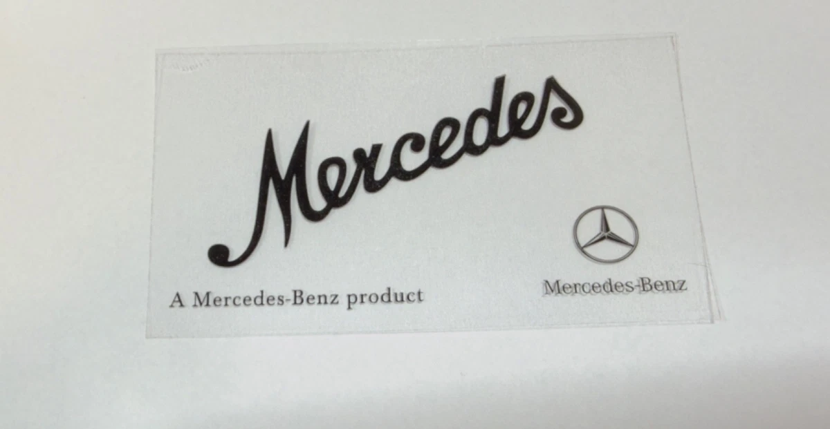 Mercedes-Benz Car and Truck Decals and Stickers for sale | eBay