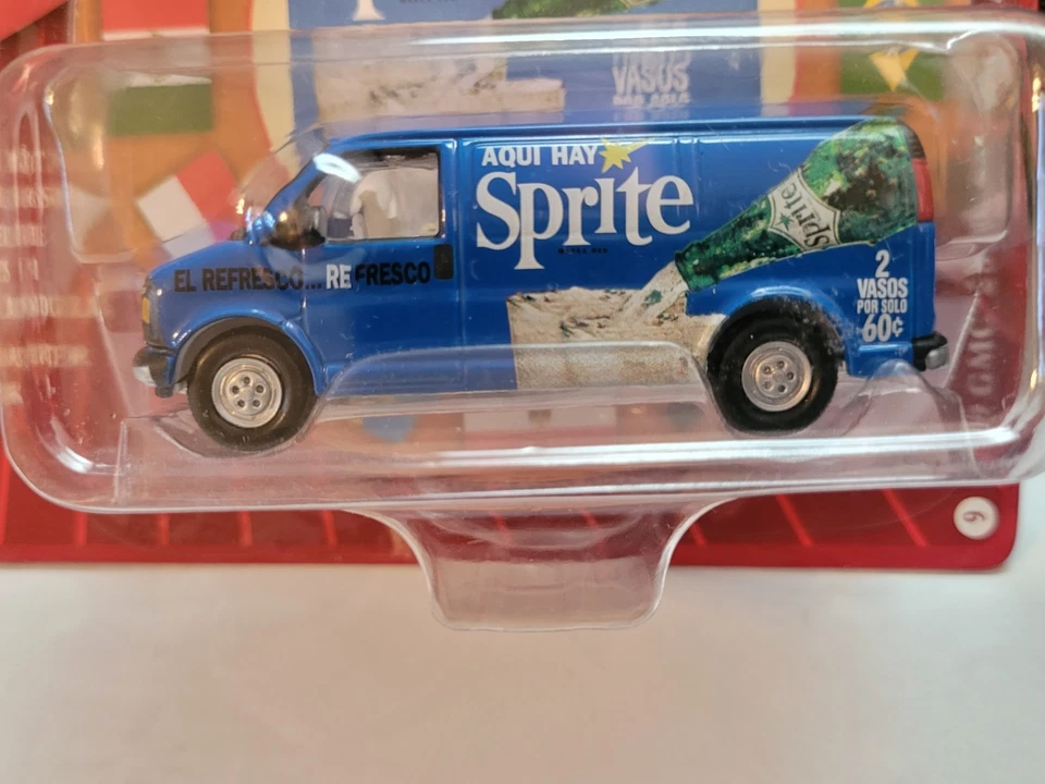 Johnny lightning WL  COCA COLA INTERNATIONAL  SPRITE 1999 GMC 2500 SAVANA VAN - Image 4 of 4