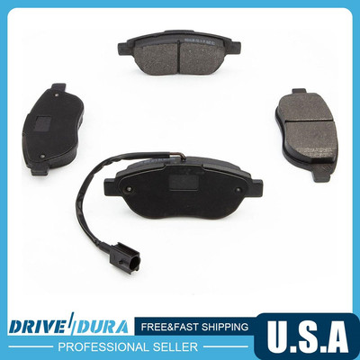 Front Disc Brake Pad Set Fits 2011 Fiat Linea