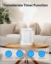 Humidifiers for Bedroom Home 2.5L Top Fill Cool Mist Air Humidifier for Large
