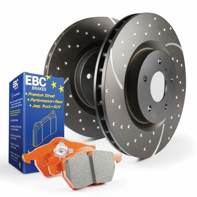 EBC Rear Brake Kit S8 | Orange Stuff