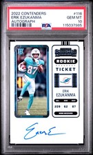 2022 Panini Contenders Erik Ezukanma #116 Autograph PSA 10