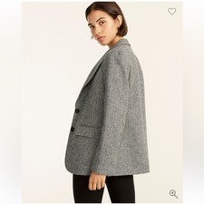 J. Crew 100 Wool Sommerset blazer in Graphite English wool herringbone