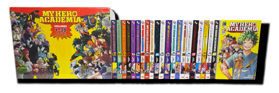 My Hero Academia Volumes 1-42 (Includes Box Set 1) BRAND NEW English Viz Media!