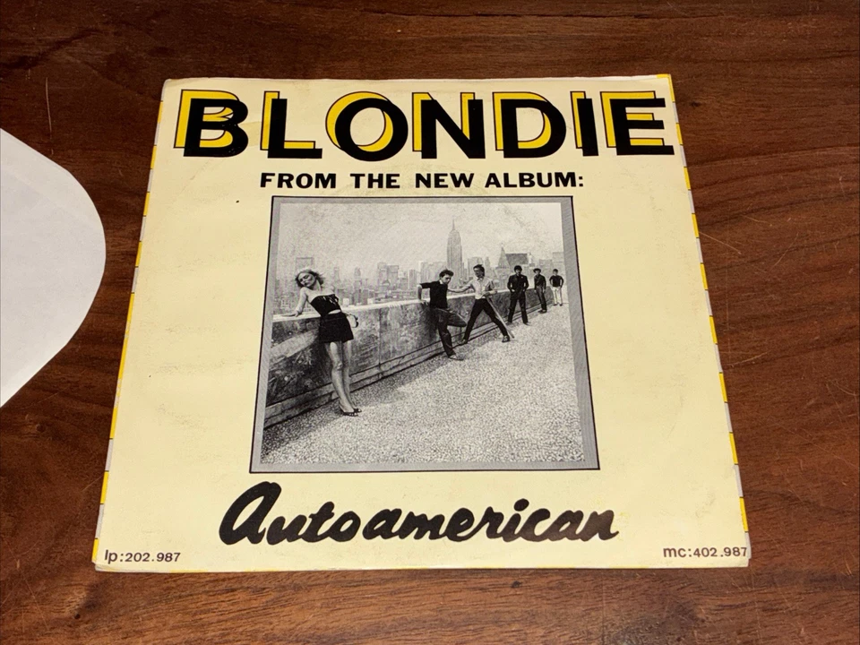 BLONDIE The Tide Is High / Susie And Jeffrey Original Dutch 7" Chrysalis 1980 - Imagem 3 de 4