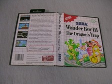 Wonder Boy III (Sega Master System SMS) Original Case Box, No Manual or Game