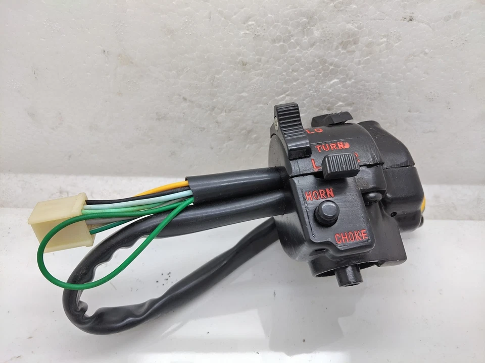 Suzuki GP100 GP125 TR125 GT125 GT185 LH Handle Switch.ref 57500-36013.NOS.Taiwan - Image 2 of 4