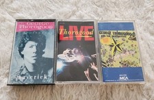 GEORGE THOROGOOD  THE DESTROYERS 3 Cassette Lot ROCK Maverick LIVE Better Than