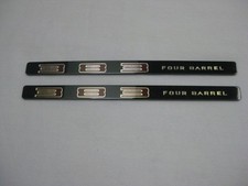 Mopar Custom Pair 69 Dodge Dart Gts 383 Four Barrel Hood Inserts W Gold Trim Mopar Custom Pair 69 Dodge Dart Gts 383 Four Barrel Hood Inserts W Gold Trim