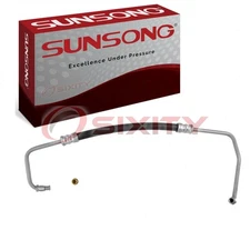 Sunsong Power Steering Pressure Line Hose for 1972 Chevrolet Brookwood sp
