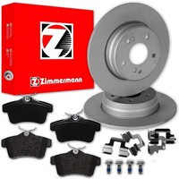 Zimmermann Bremsscheiben 290Mm + BelÄGe Hinten FüR Peugeot RCZ + 508 Hybrid