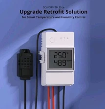 WiFi Power Switch Temperature and Humidity Monitoring DIY Smart Home