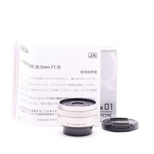 PENTAX 01 Standard Prime Lens Silver Q-Mount 8.5mm F1.9 22067