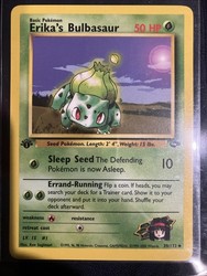 Erika's Bulbasaur 39/132 Gym Challenge