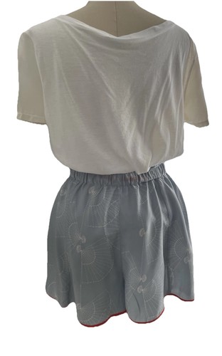 Piamita Women's Silk 2 PC Top/Shorts Set Sz S - Picture 3 of 9
