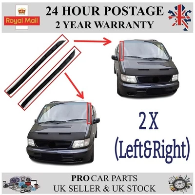 Garniture moulure pare-brise avant droite et gauche Mercedes Vito W638 - Photo 1/4