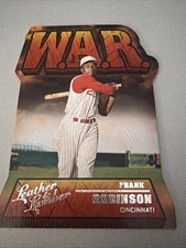 2019 Panini Leather & Lumber - W.A.R. Frank Robinson Cincinnati Reds W.A.R #4