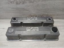 Mt 140r-50b Small Block Chevy Aluminum Finned Valve Covers 1959-1986