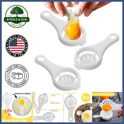 3-Pack Plastic Egg Dividers, Essential Kitchen Gadgets for Baking Success