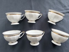 Rosenthal Classic Rose Kaffeetasse Tasse Goldrand handgemalt 6 St. Kaffeegeschir