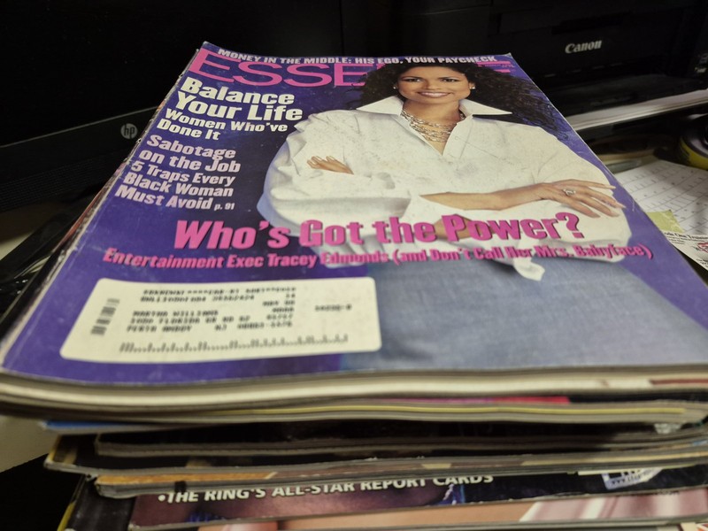 ESSENCE magazine Tracey Edmonds Aries Spears Darlene Love Toure Valerie Morris 