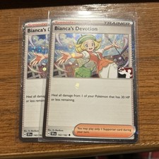 Bianca's Devotion 142/162 Prize Pack Series Cards Holo